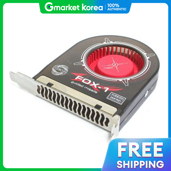 (Artipia) Evercool System Cooler Fox-1 / Pci Slot Mounting / Blower Fan / 4-Pin Giá 644,250 Đồng*Miễn phí vận chuyển