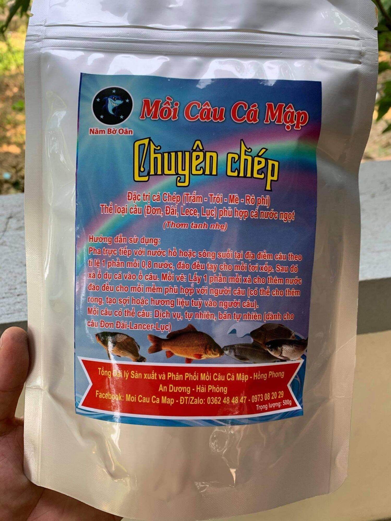Mồi câu Cá Mập - Chép đặc biệt túi 500g