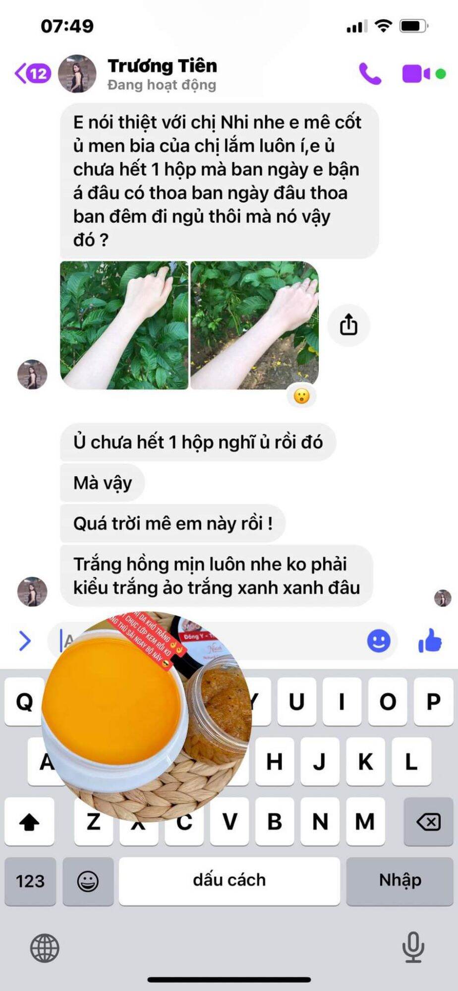 (Hot) Kem Body Cốt Men Bia_Nicos