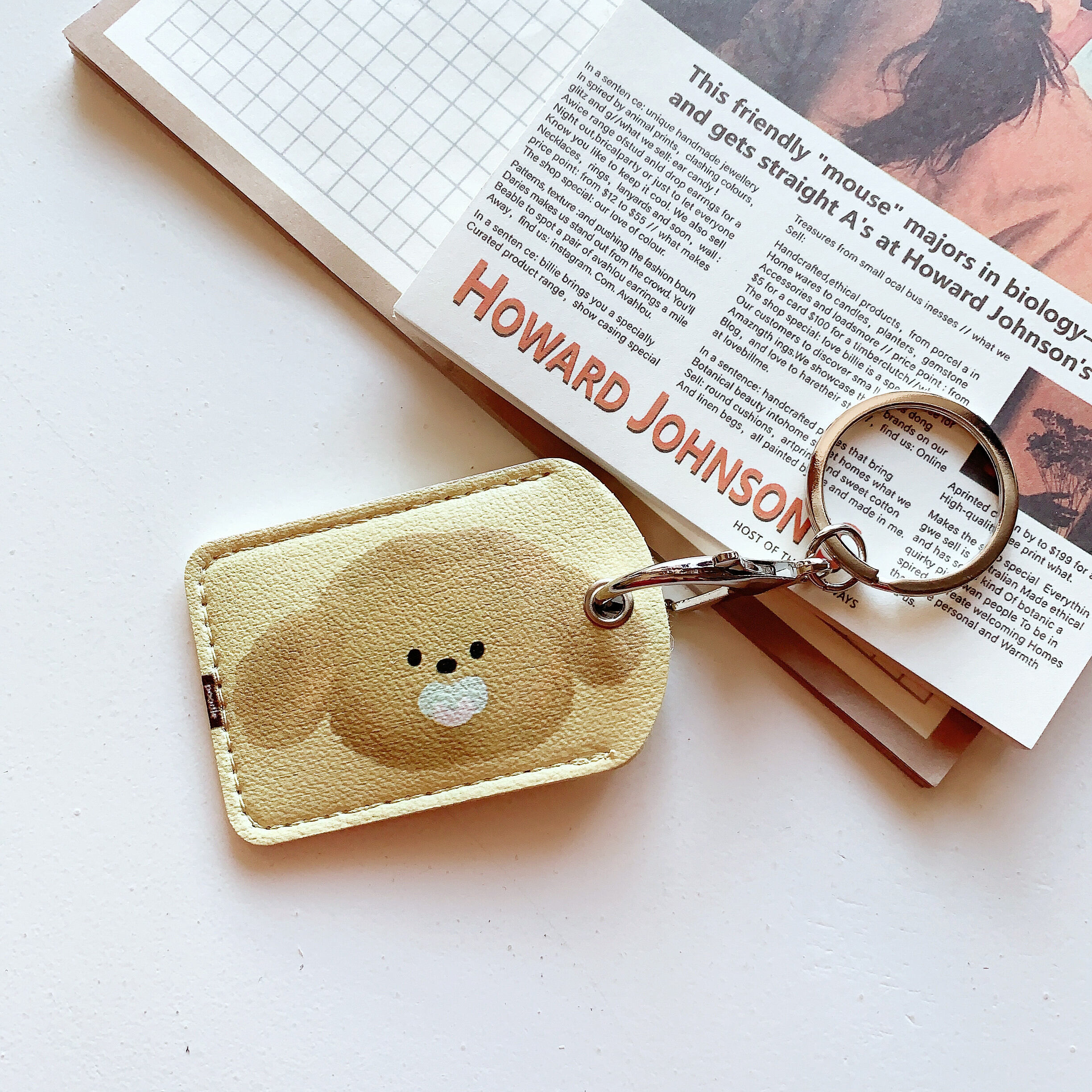 Mini IC ID Card Keychain Protection Cover Small Lift Card Access Control Card Induction Drip Glue Co