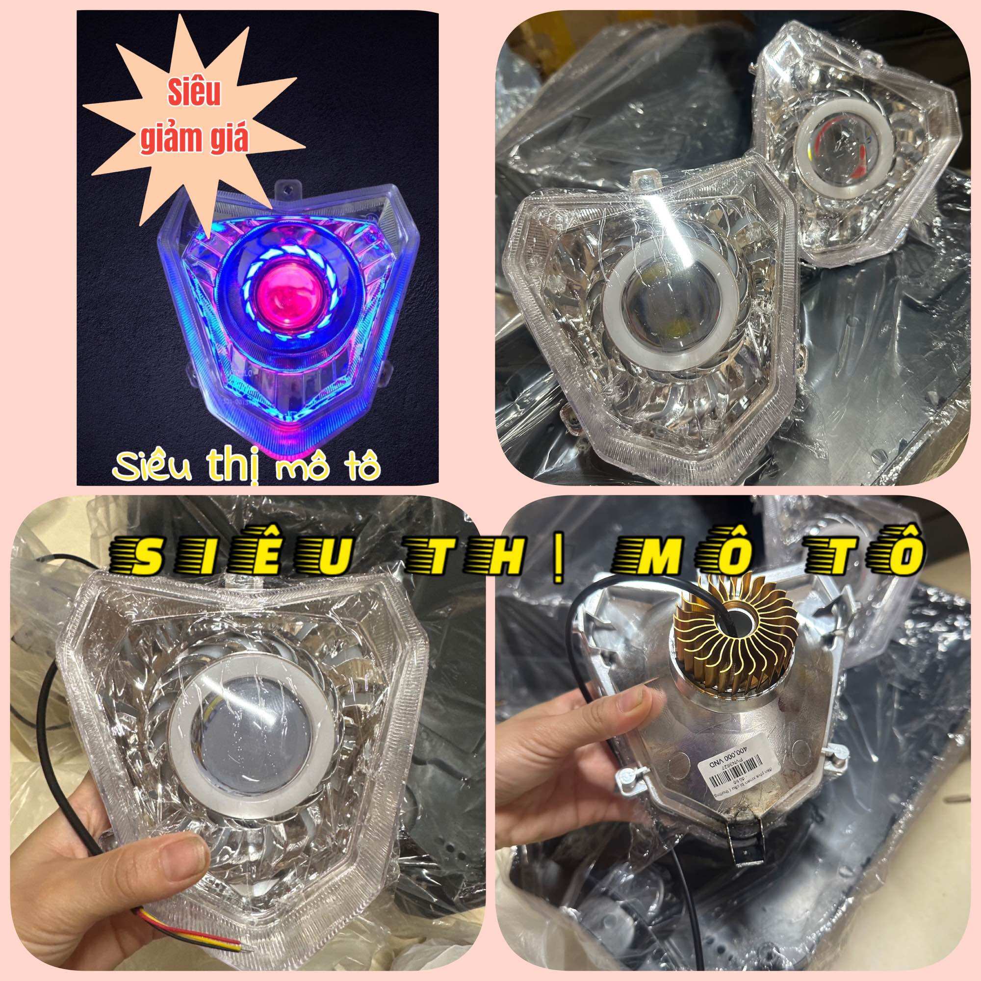 Bộ choá đèn led bi cầu Xmen