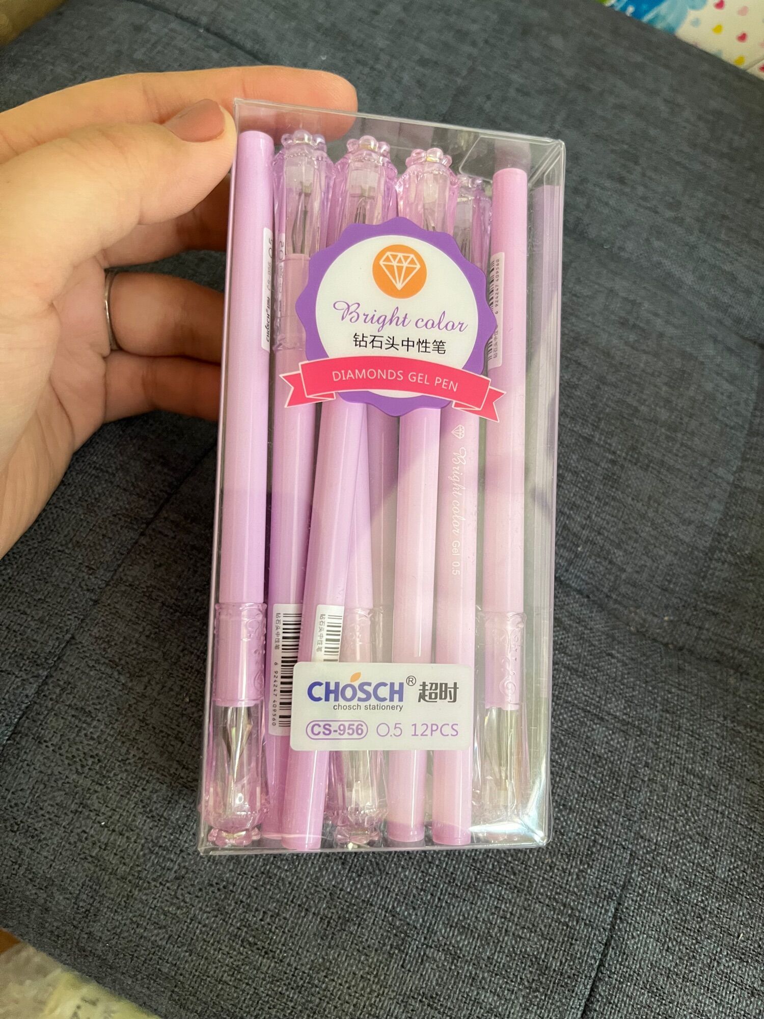 [HCM]Viết nước Chosch 821 tím ( 1 hộp 12 cây)