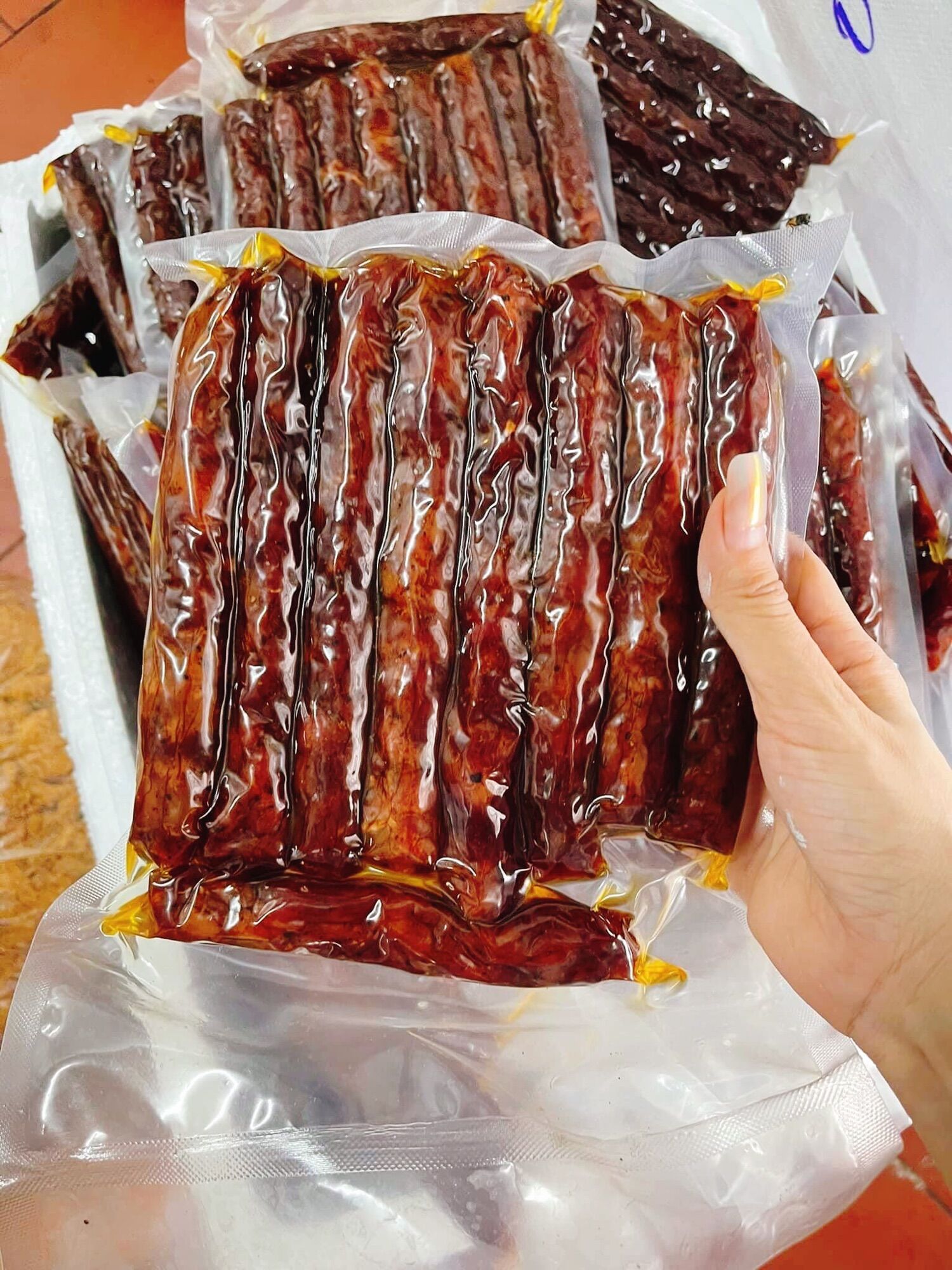 Lạp sườn gác bếp Tây Bắc 500g