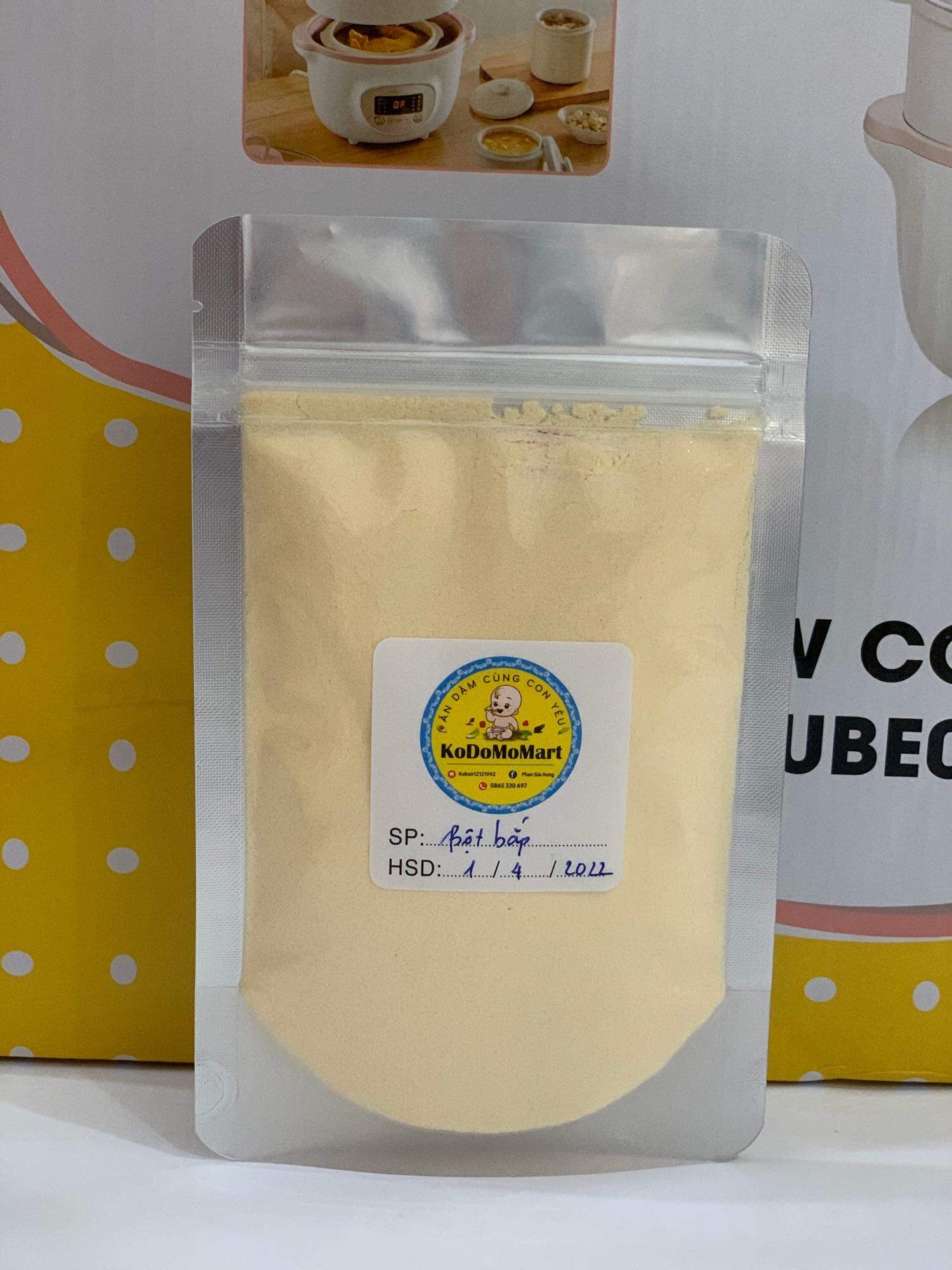 Bột ngô hữu cơ làm bánh cho bé hạn 12/2022