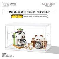 Loz | Mô Hình Xây Dựng Máy Pha Cà Phê Sáng Tạo Hình Gấu Trúc