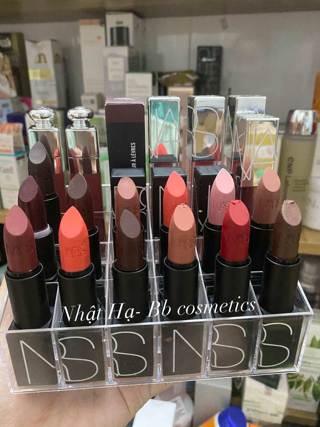 [THANH LÍ CHÍNH HÃNG, đọc kĩ mô tả] SON THỎI NARS MỀM MƯỢT CHUẨN MÀU 3.5g UNBOX