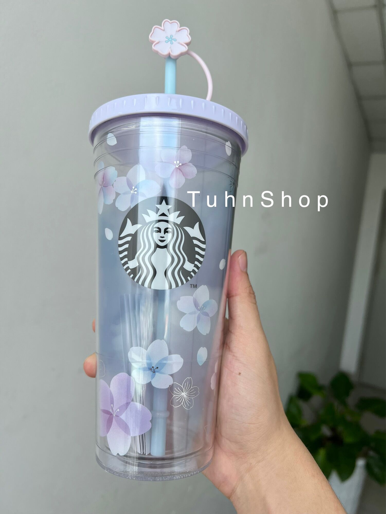 STARBUCKS LY COLD CUP 22OZ (625ML) DOTA STRAW SPRING SAKURA