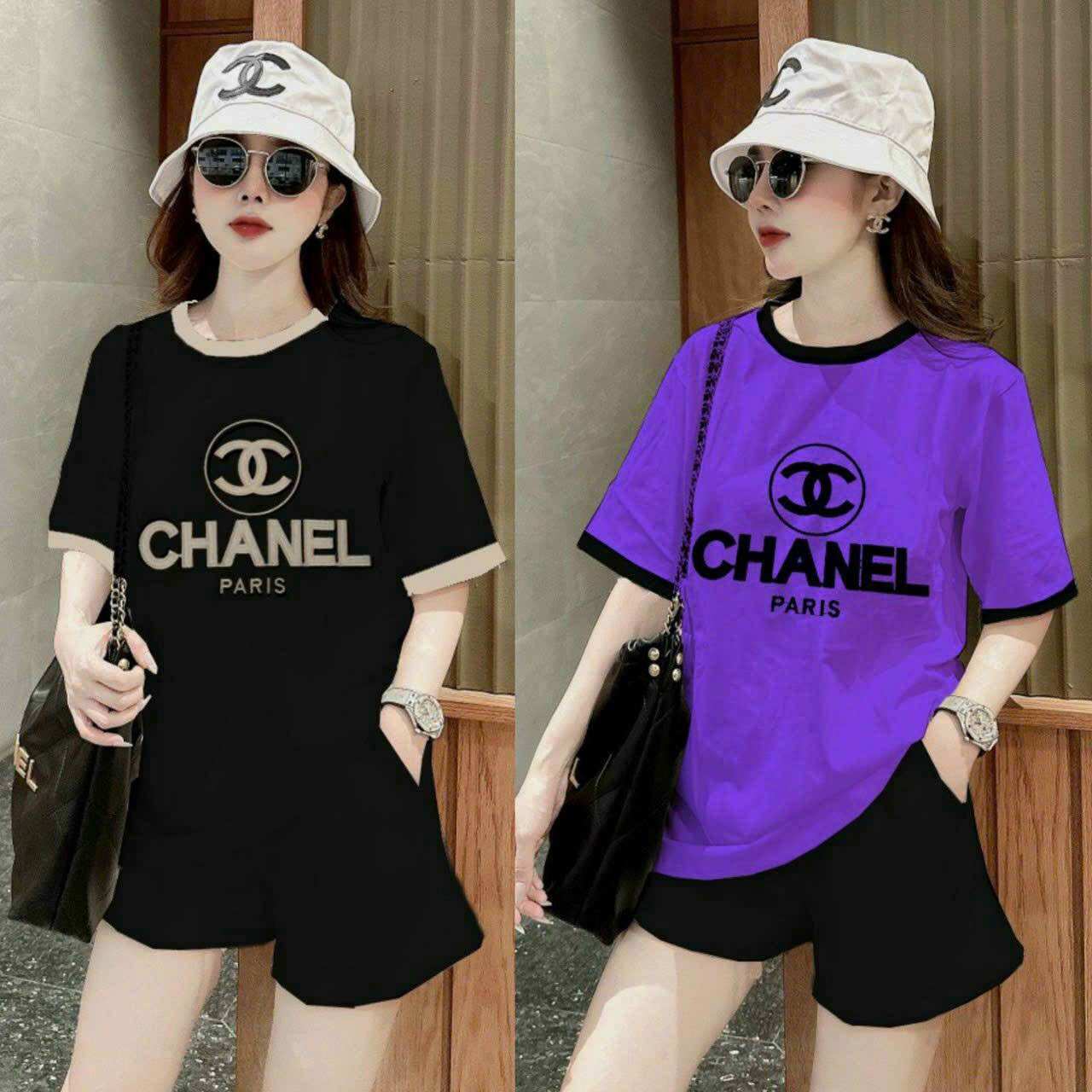 SÉT BỘ SHORT COTTON THÊU CN CAO CẤP