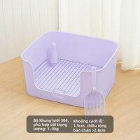 Mango | Bồn Vệ Sinh Chó Đứng Pee tại chỗ 304 Thép Không Gỉ