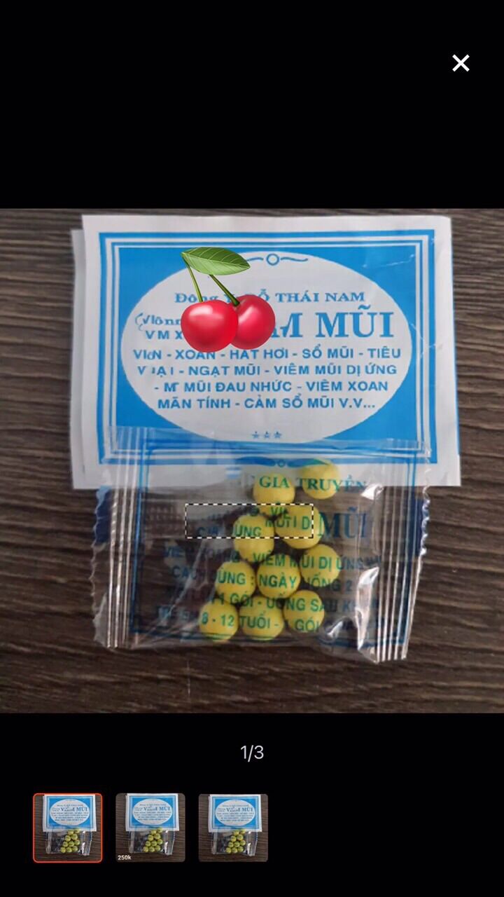 50 gói viêm mũi đỗ thái nam