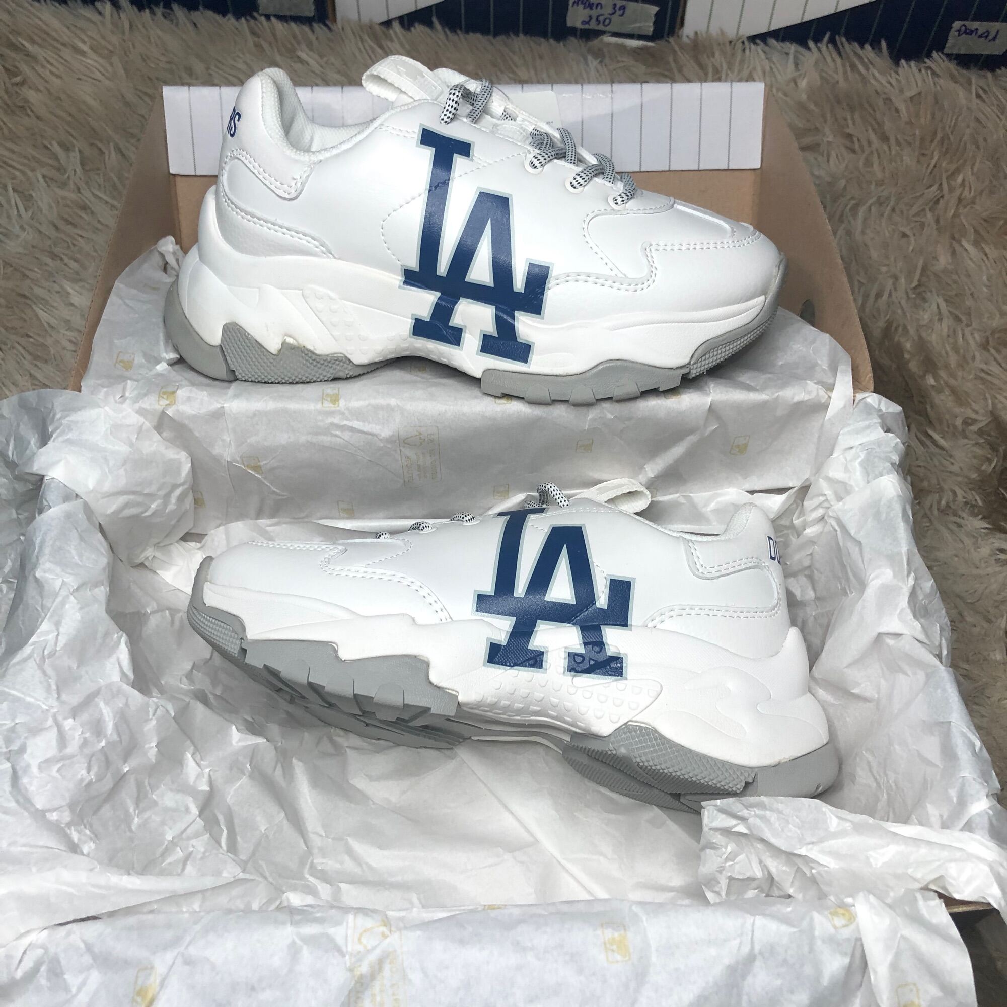 Giày MLB Sneaker LA  Uspox  Siêu thị giày thể thao chính hãng