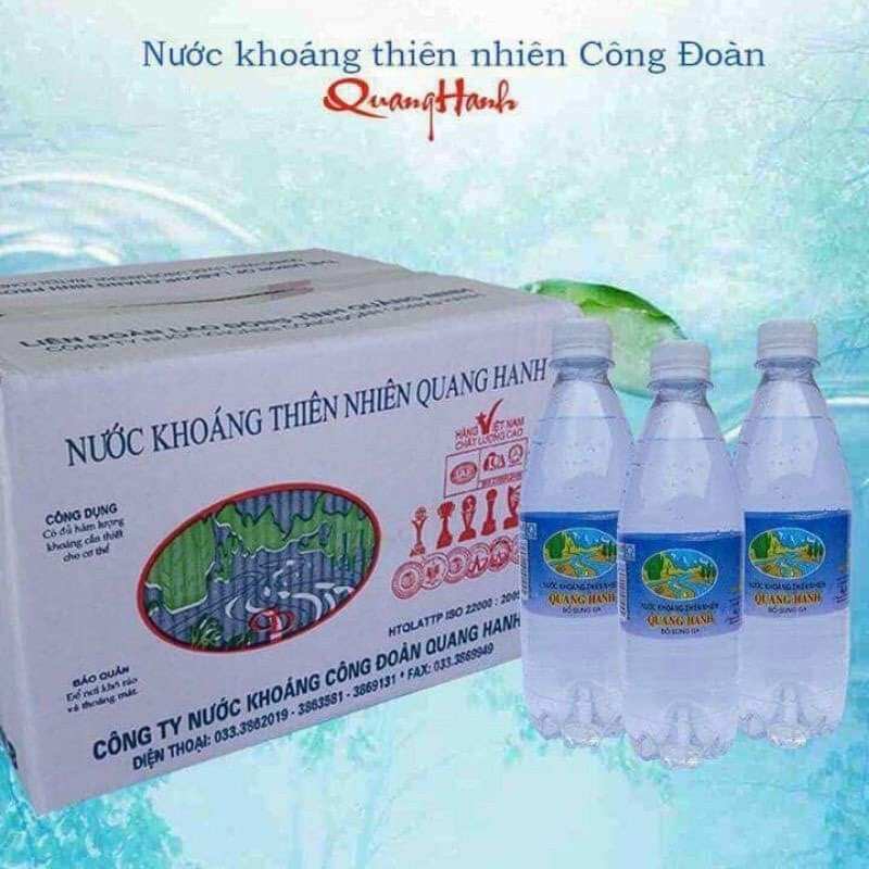 Nước khoáng Quang Hanh có ga - 1 chai