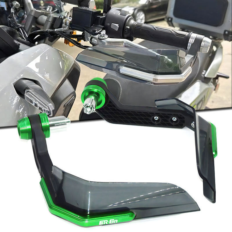 Kawasaki Er6n Er6f Xe Máy Handguard Shield 2006-2016 Bảo Vệ Kính Chắn Gió Để Tăng Cường Tầm Nhìn Và Bảo Vệ