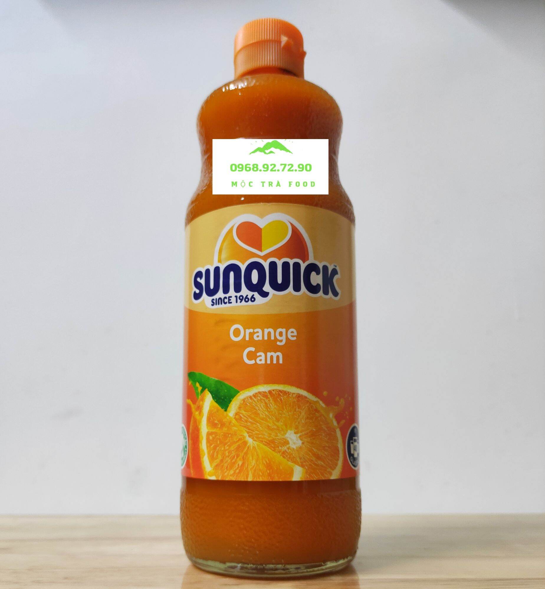 Nước Cốt Cam Tươi Nguyên Chất Thượng Hạng Nước Ép Trái Cây Vị Cam Tươi Sunquik