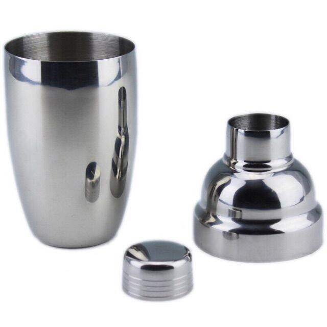 Bình Lắc Trà Sữa Hồng Trà 550ml Chất Liệu Inox Cao Cấp