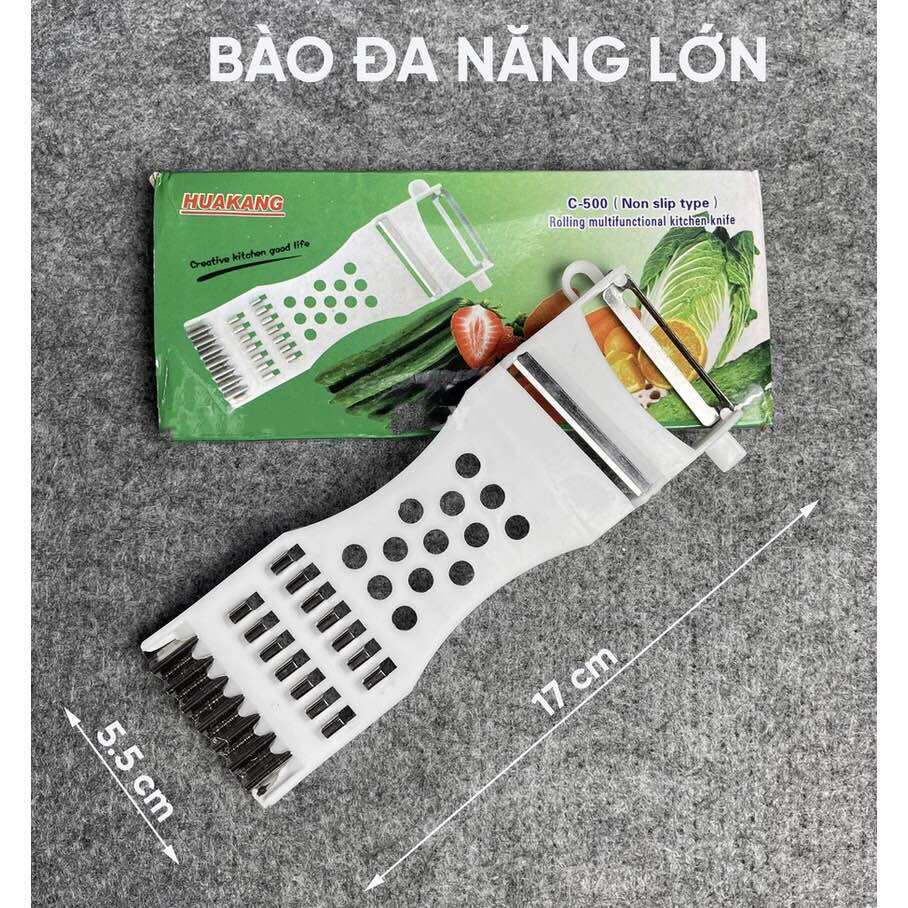 Dao Bào Đa Năng Nhựa C500 Đỏ Trắng