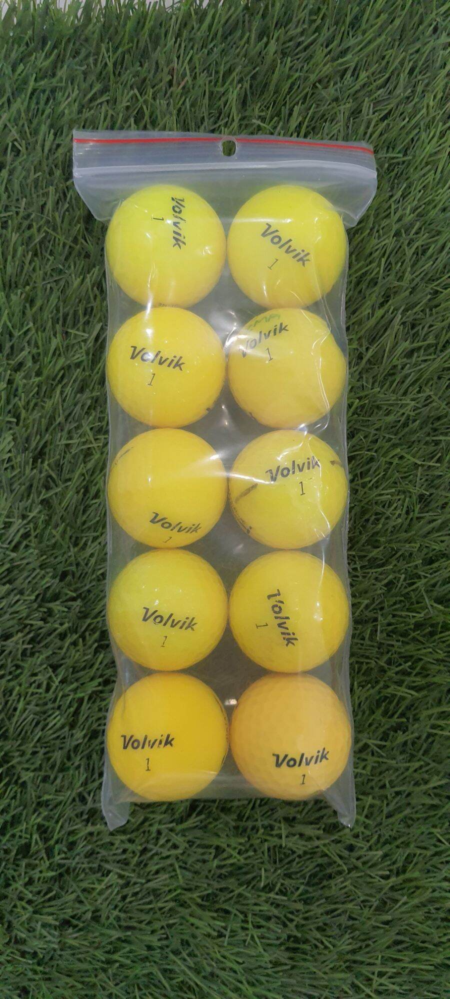 10 bóng golf volvik cũ độ mới 90% đến 95%