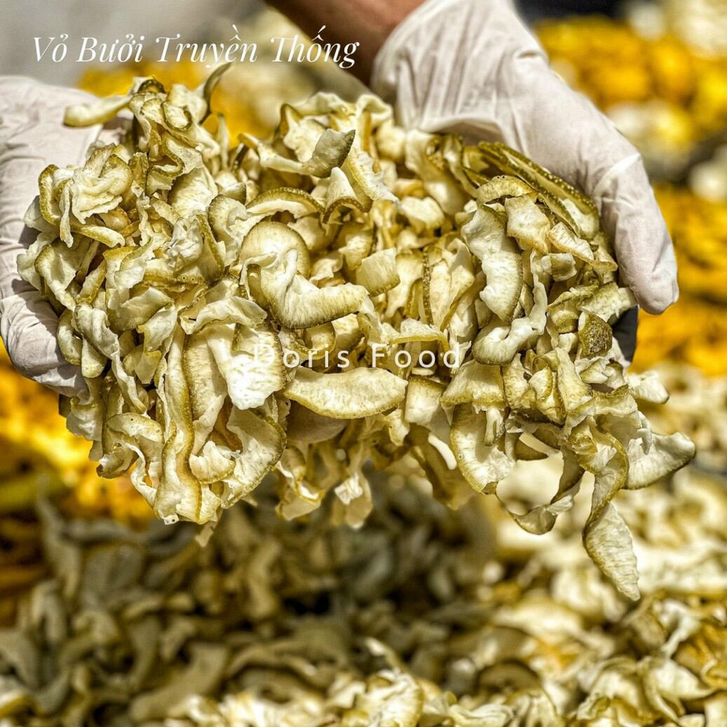 Vỏ bưởi sấy song vị 300g ( chanh dây tươi, sấy dẻo)