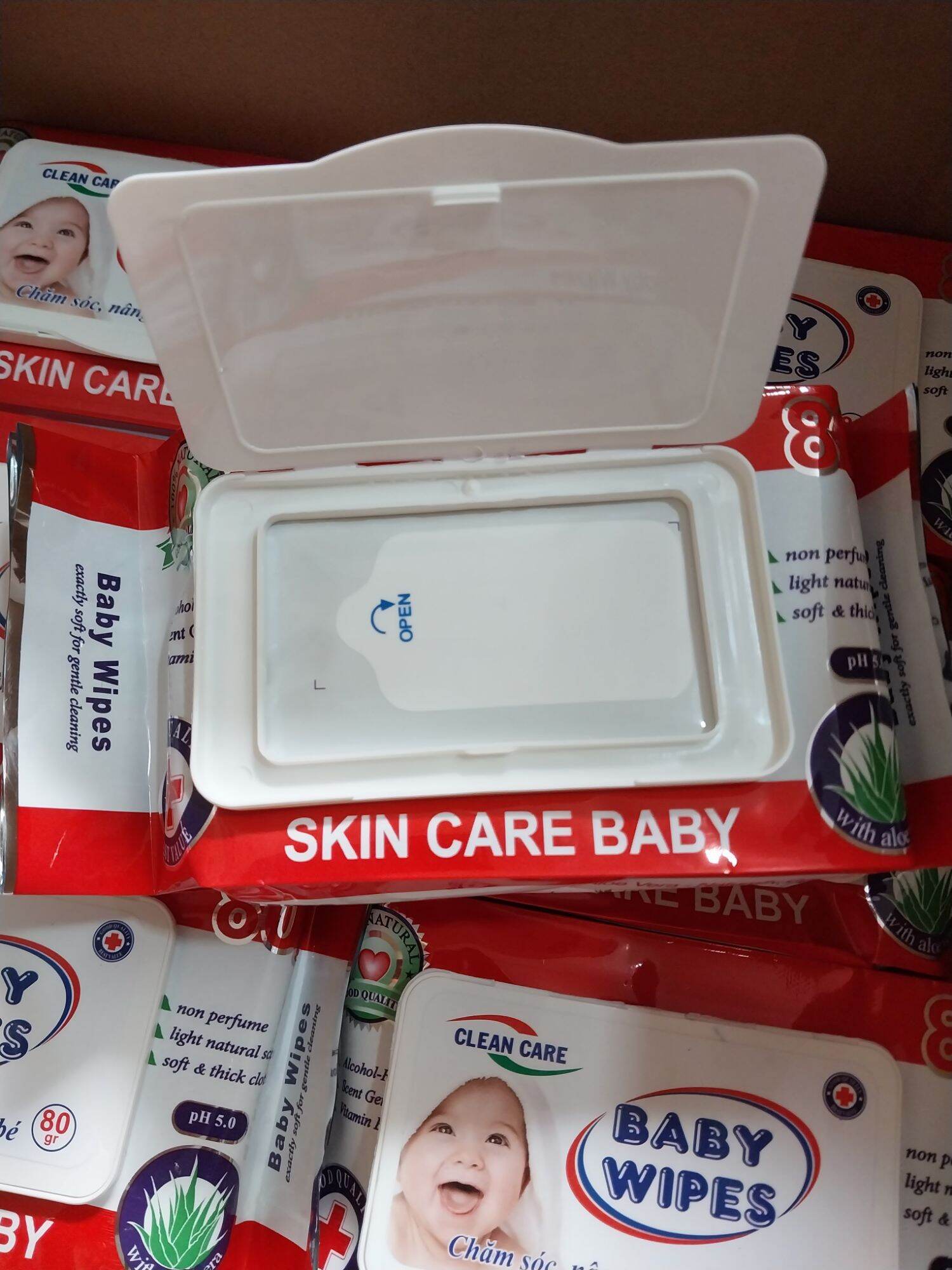 [ GIÁ SỈ 10 GÓI ] Khăn Ướt Baby wipes 80gr