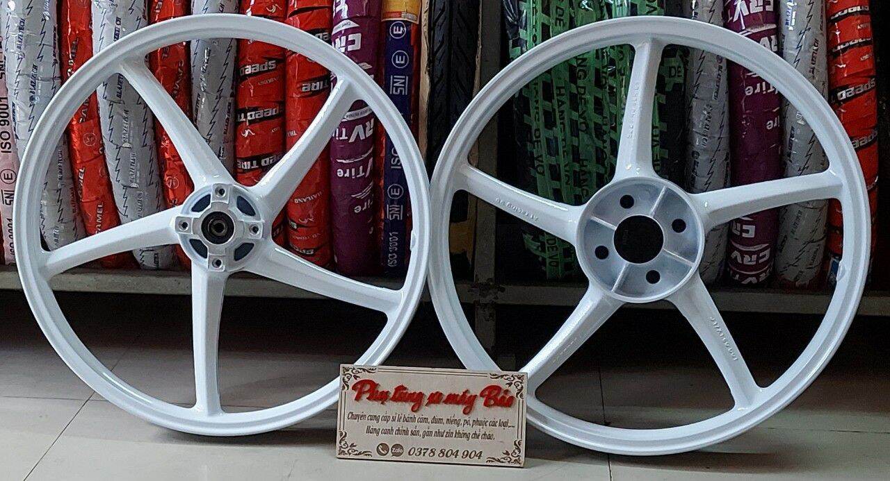 bánh mâm xe 5 cây kiểu dáng RCB (1.4/1.6 ) gắn cho EXCITER 135( 2 đĩa)