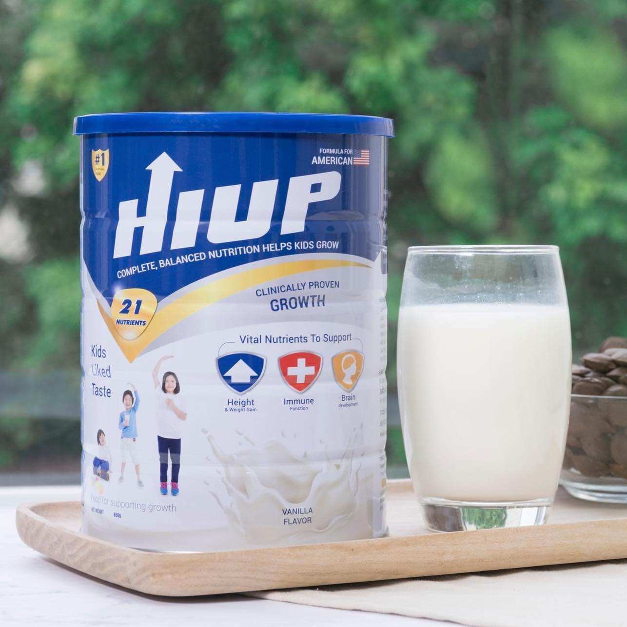 Sữa Hiup tăng chiều cao cho trẻ từ 2-15 tuổi