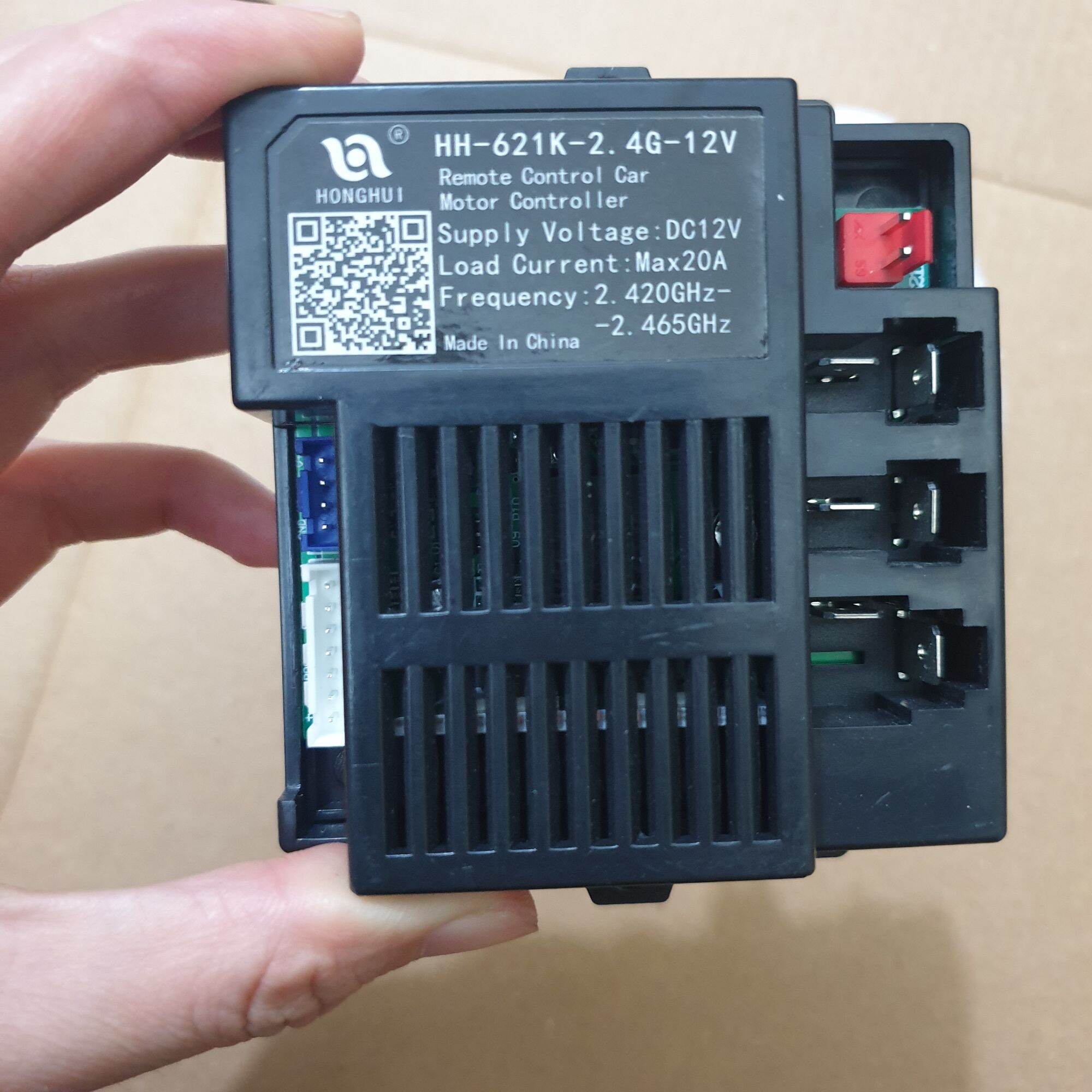 Bo mạch xe điện HH621K-2.4G-12V dùng cho xe ô tô điện trẻ em 12V