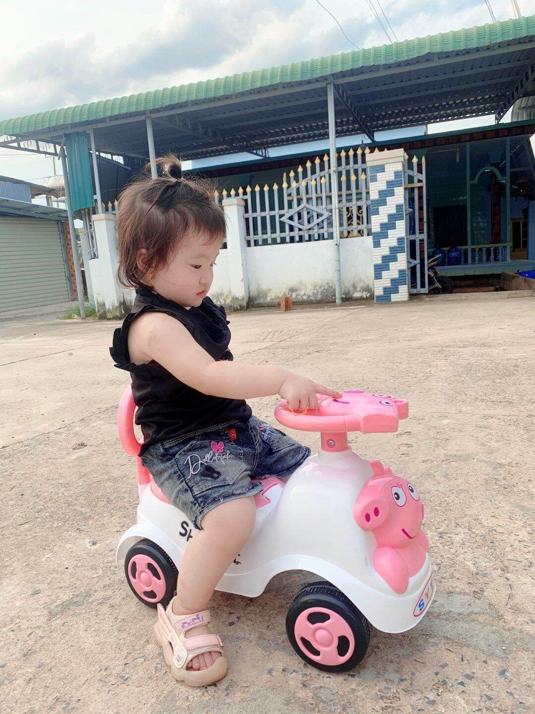 xe chòi chân heo papa