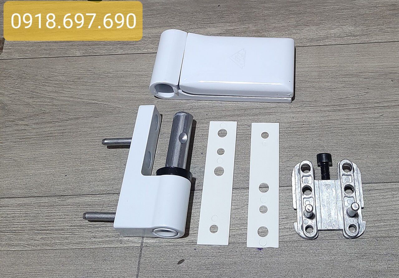 Bản lề 3D cửa nhựa lõi thép hàng chính hãng