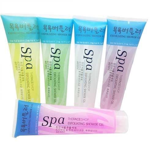 Tẩy tế bào chết spa hương trái cây