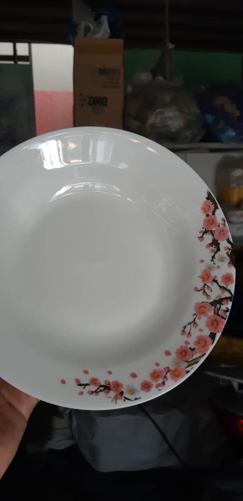 Bộ 3 Đĩa Gốm Tráng Men.