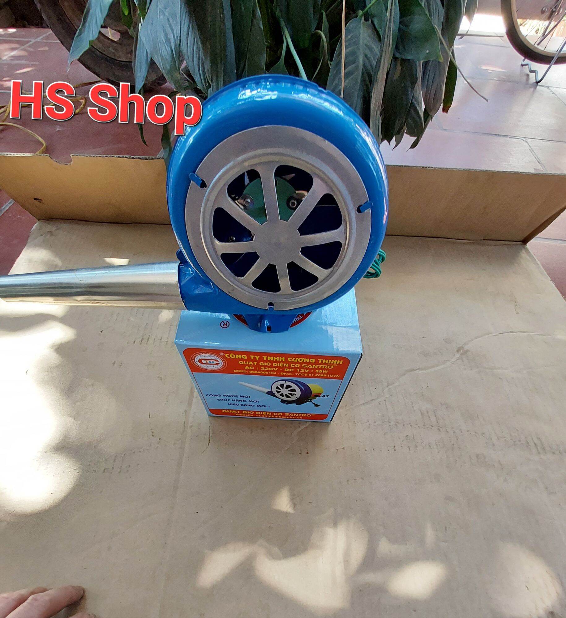 Quạt thổi bếp lò , bếp than, bếp dầu, bếp củi 35W( Dây đồng )