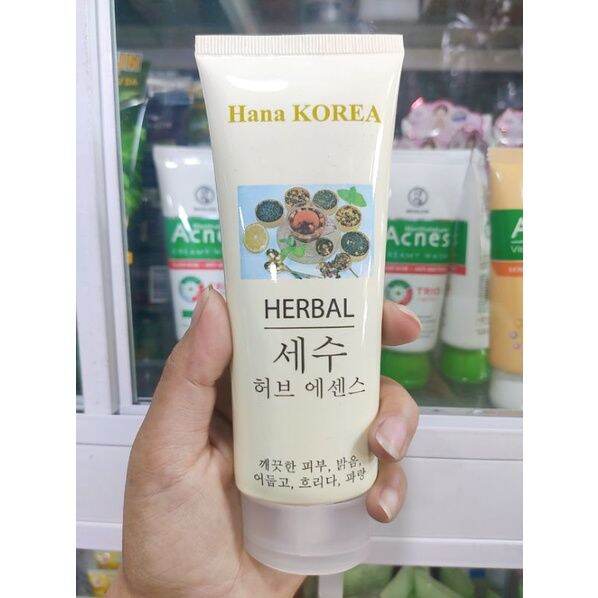 Sữa Rửa Mặt Dưỡng Da HANA Korea 100ml Cao Cấp