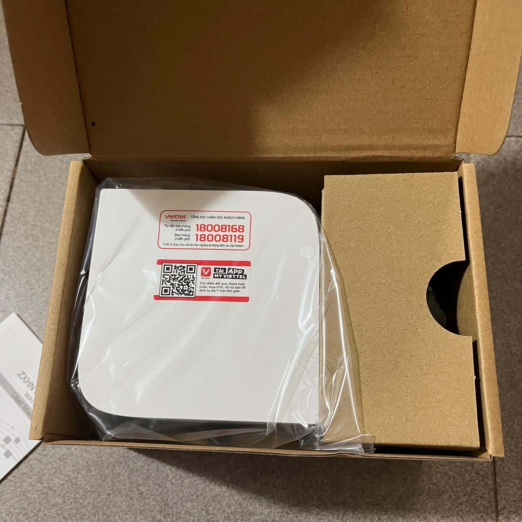 Router wifi Mesh Home Viettel ZTE H196A Dualband AC1200 fullbox mới 100%