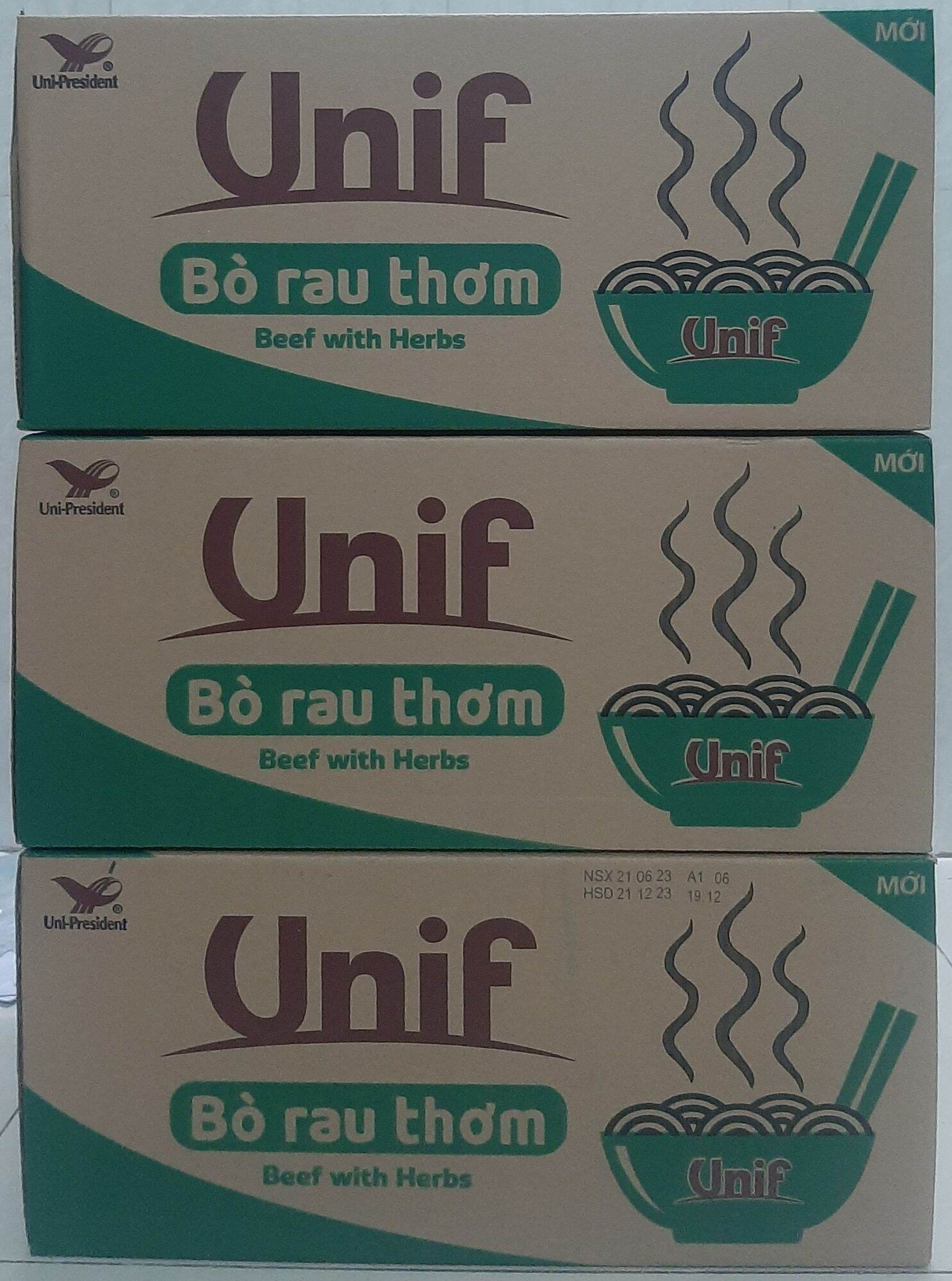 Mì tô nước Bò rau thơm(bột thịt bò trong gói gia vị gấp 5 lần bột thịt bò trong gói mì)