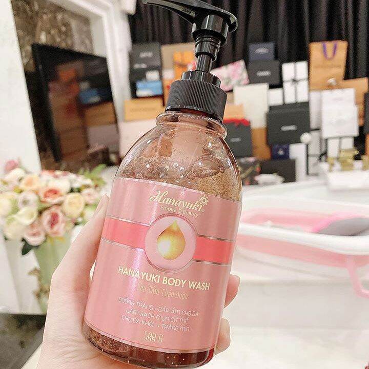 [HCM]sữa tắm hanayuki 500ml