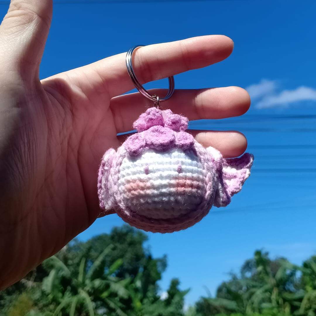 Móc khoá bằng len hàng thủ công handmade