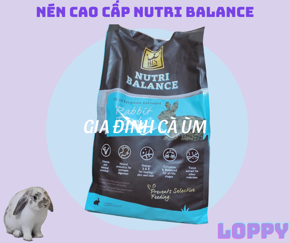 Nutri Blance - Nén dinh dưỡng cao cấp nhập khẩu chính hãng dành cho thỏ