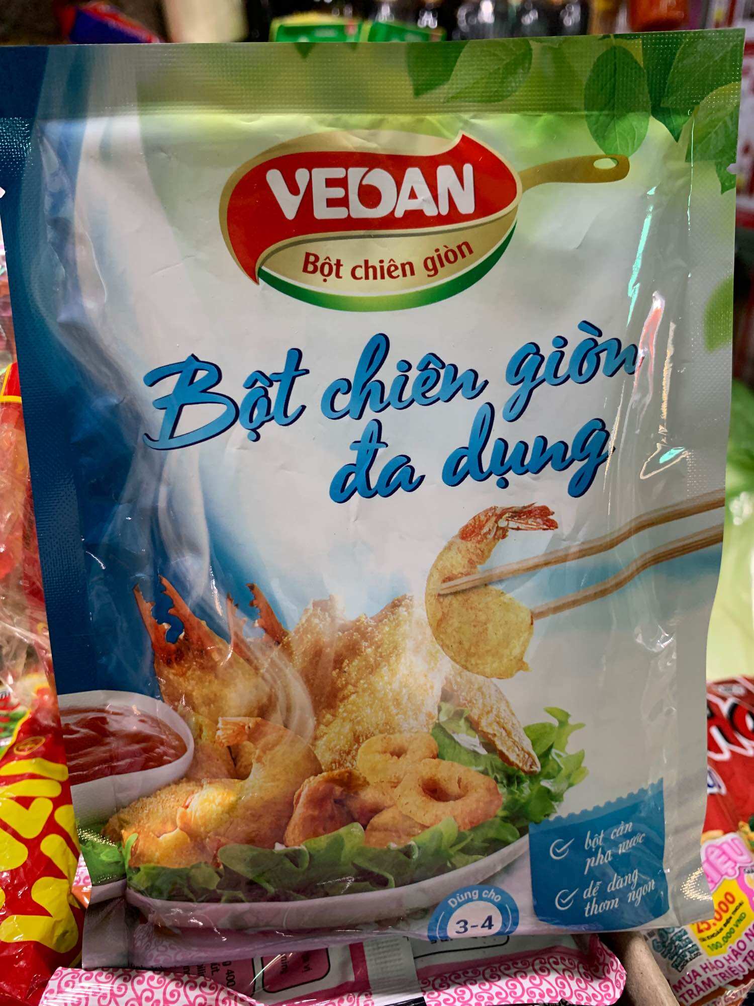 Bột chiên giòn dạ dụng