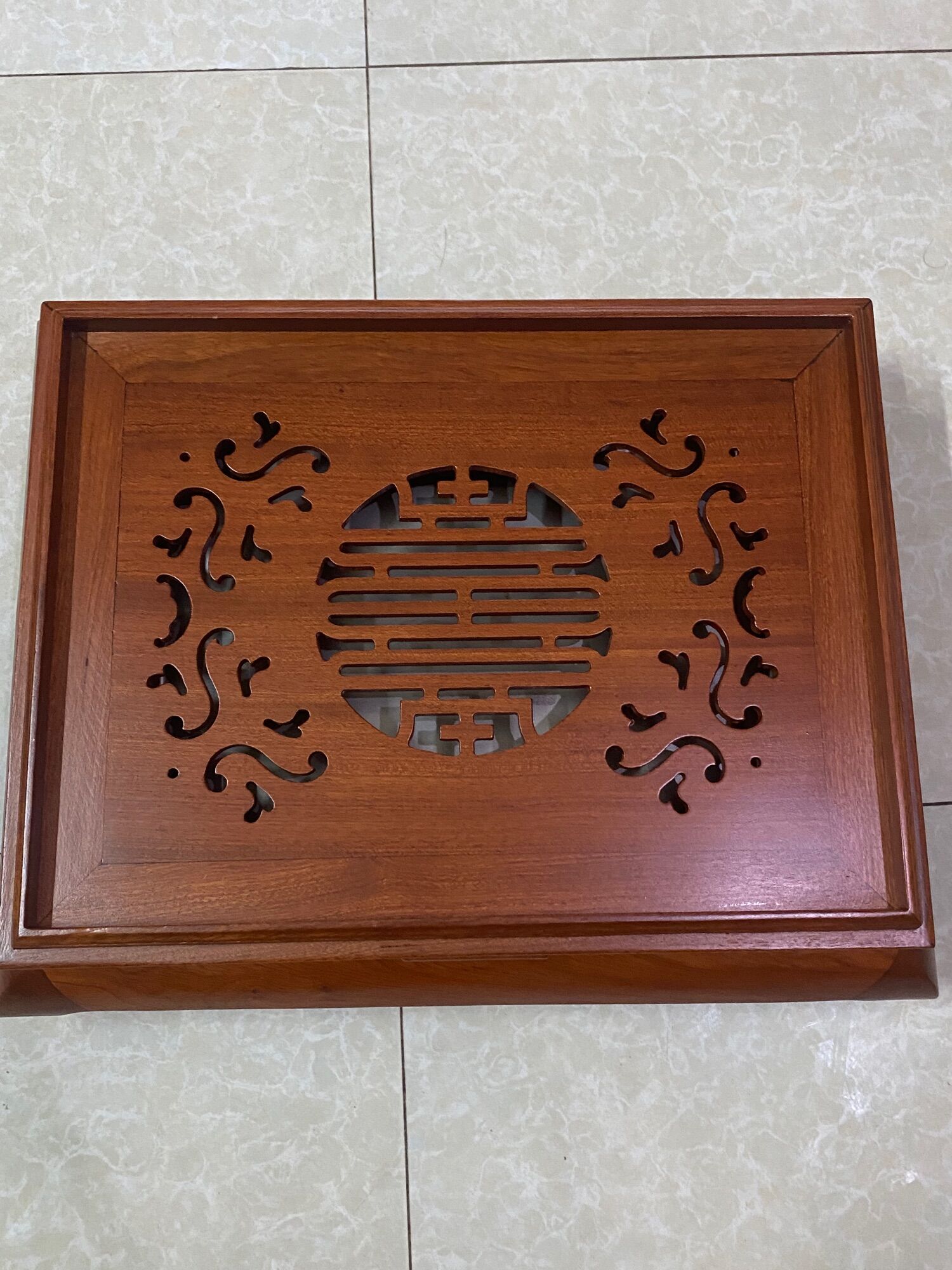 Khay trà phòng khách gỗ hương hàng cao cấp ( nhiều mẫu )
