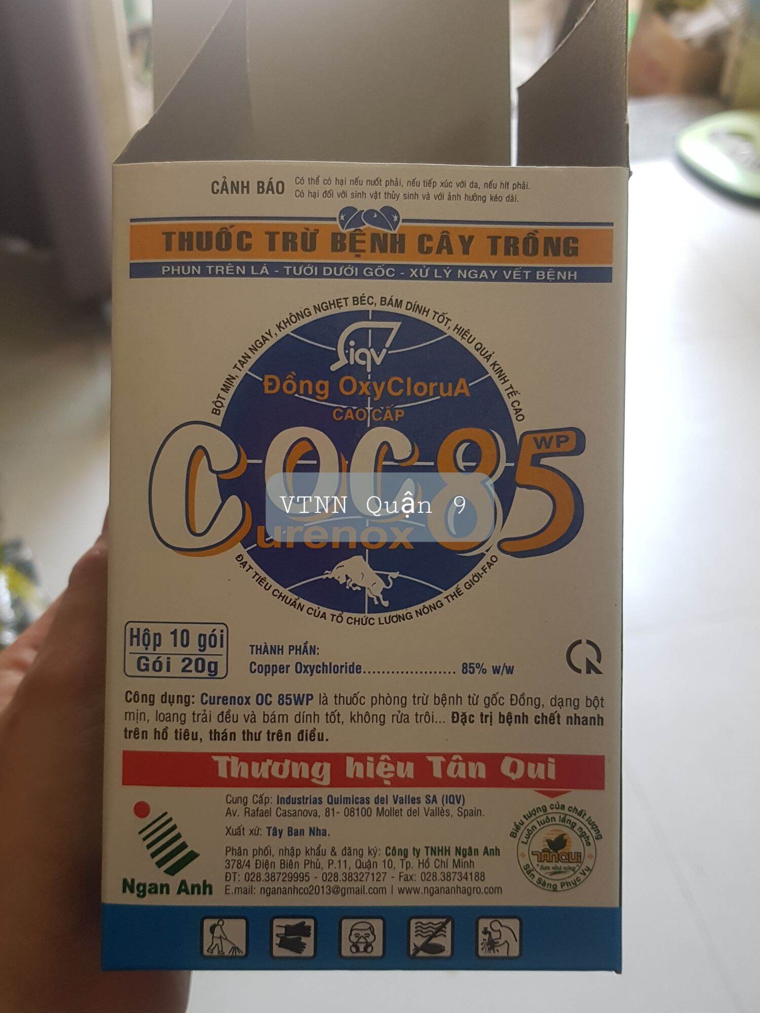 Trừ nấm COC 85 (20gr/gói)