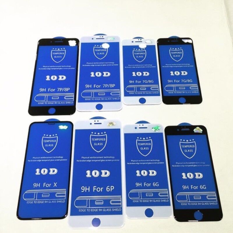 Kính cường lực full màn 10D cao cấp cho iPhone