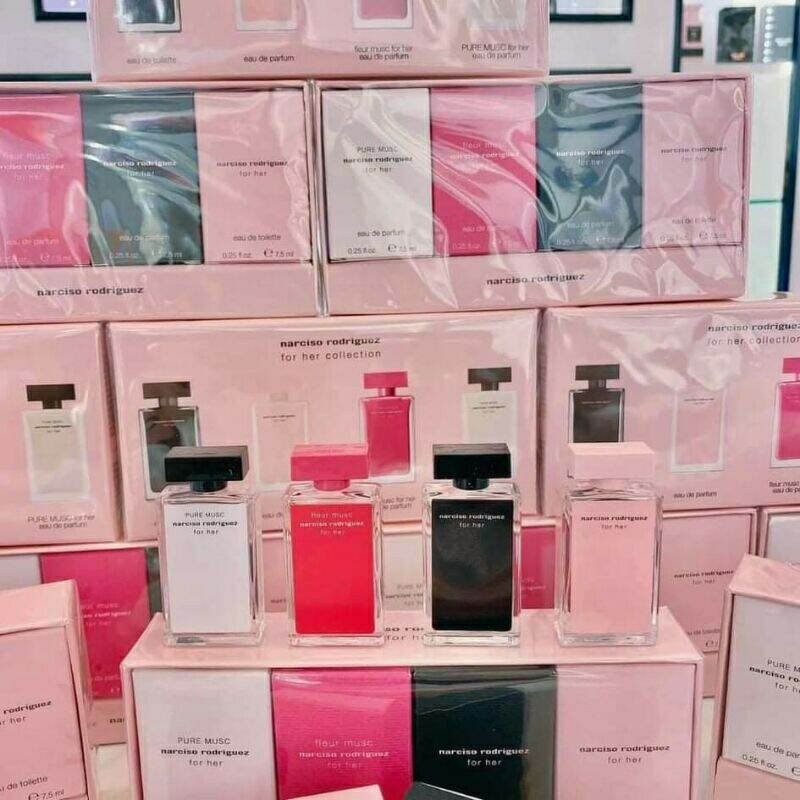 [SET] Sét nước hoa Narciso Rodriguez For Her Collection (7,5ml × 4pcs)