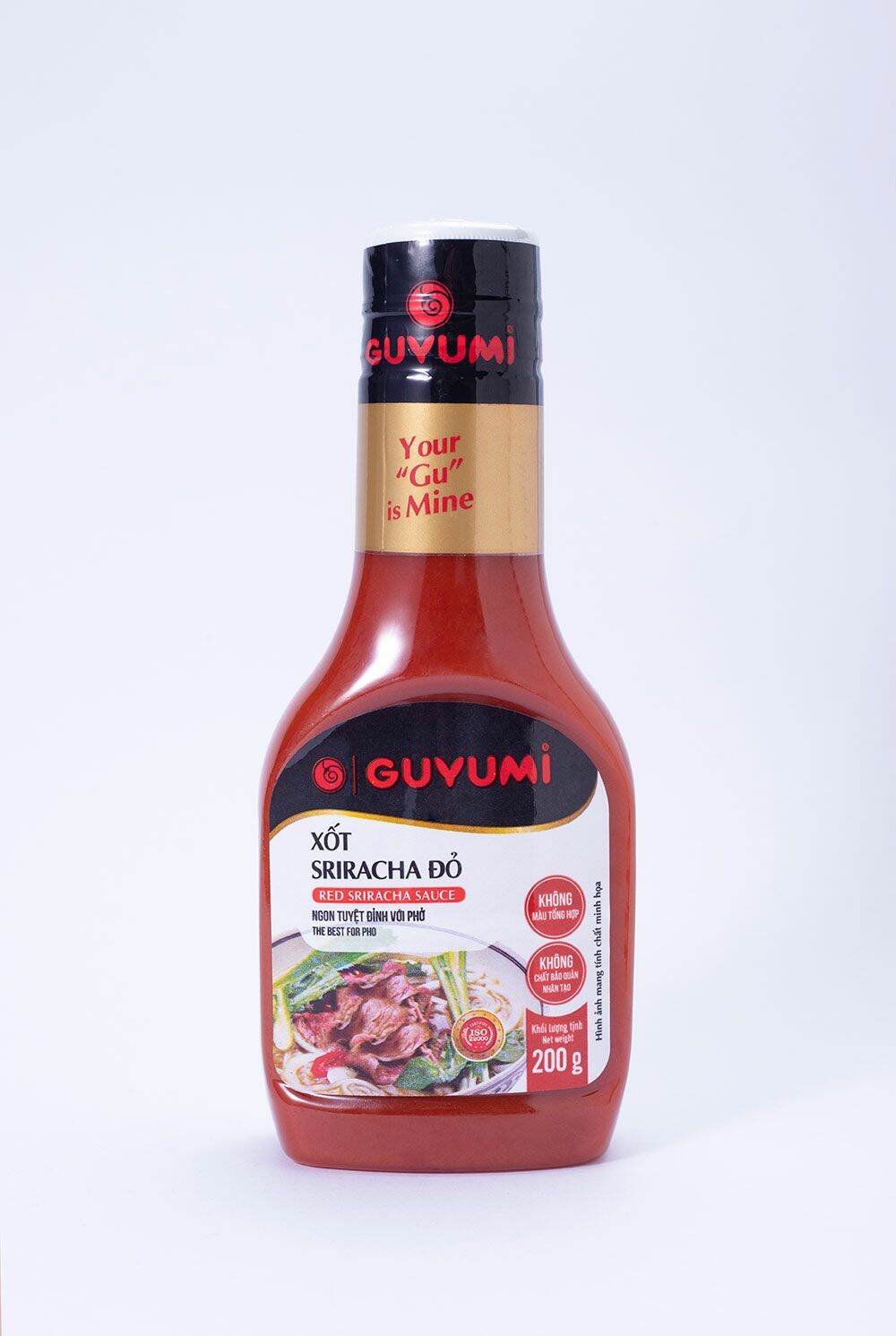 Xốt sriracha đỏ guyumi 200g ăn phở bao ngon