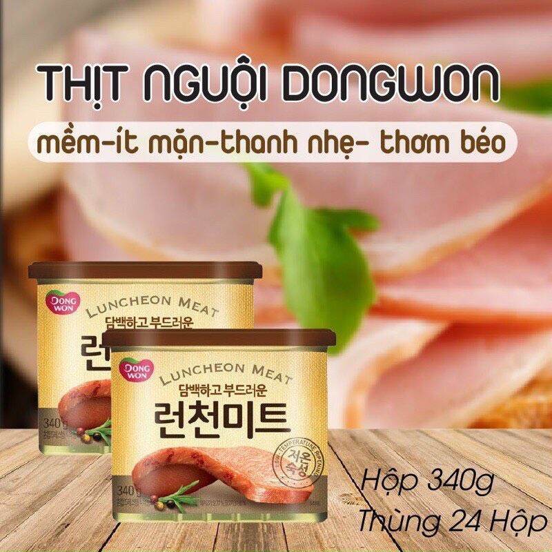 Thịt hộp Dongwon Hàn quốc 340g