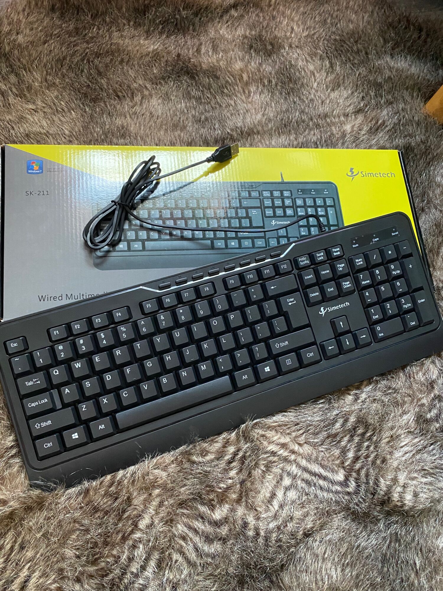 [HCM]Bàn Phím SiMETECH SK-211 Multi