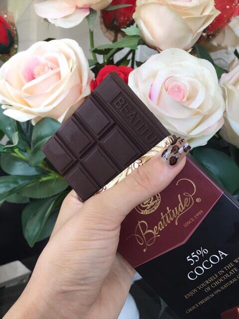 Socola đen Beatitude 55% cacao thanh 100g