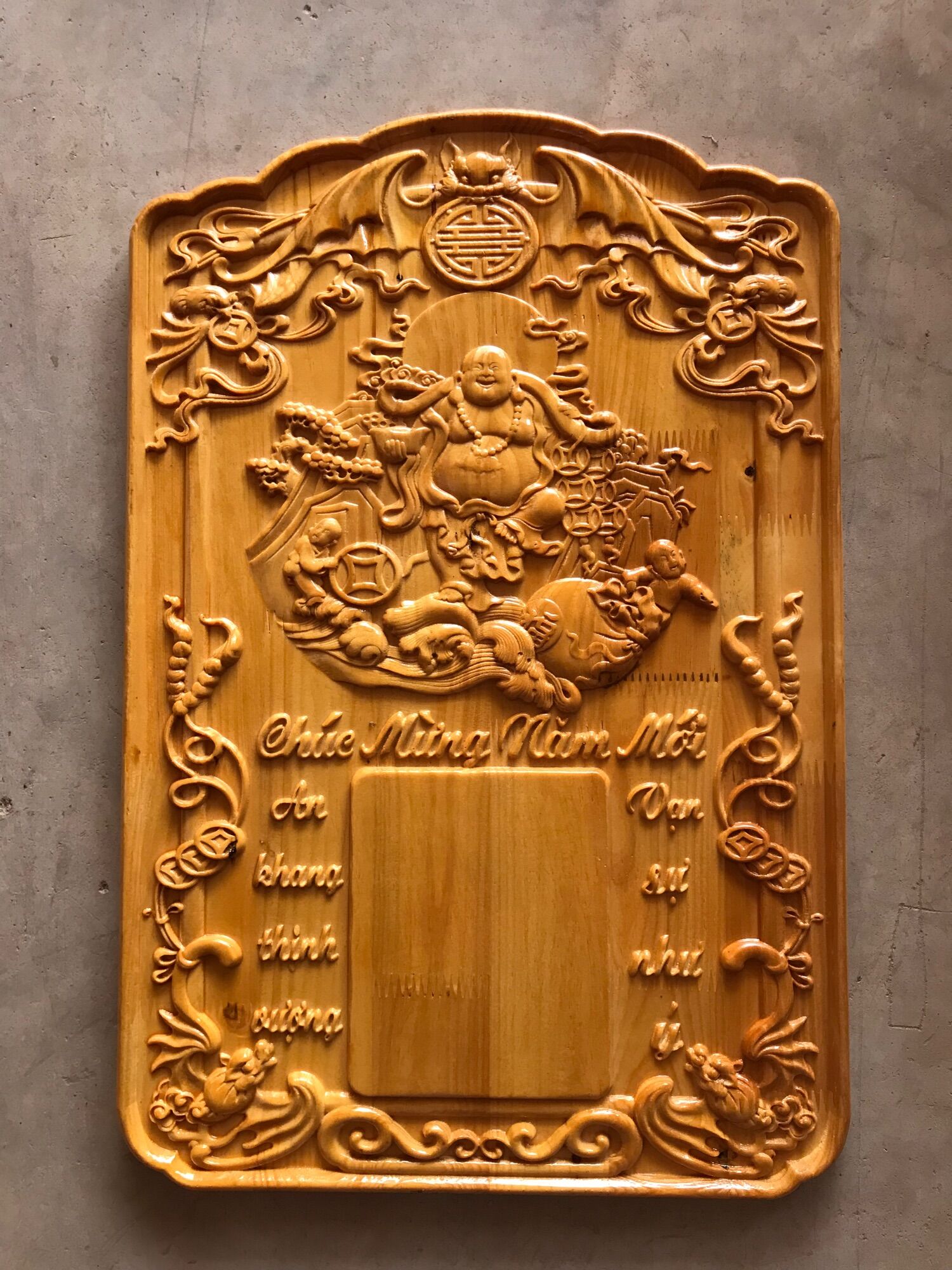 Tranh gỗ Lốc Lịch Đẹp