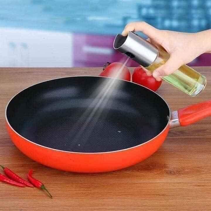 Bình xịt dầu ăn chai thuỷ tinh 100ml