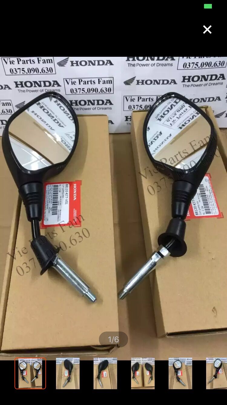 Gương sh Việt ,1 đôi gương Honda sh Việt  chính hãng