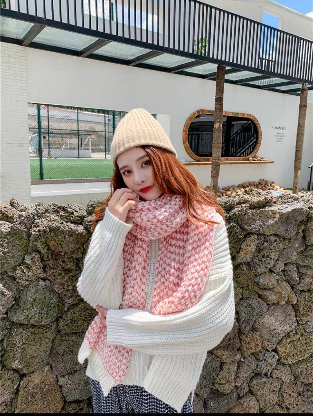 Khăn quàng choàng cổ len nữ giữ ấm cao cấp đẹp sang trọng